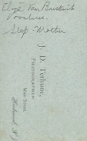 Eliza A (Van Buskirk) (Hopper) Voorhees