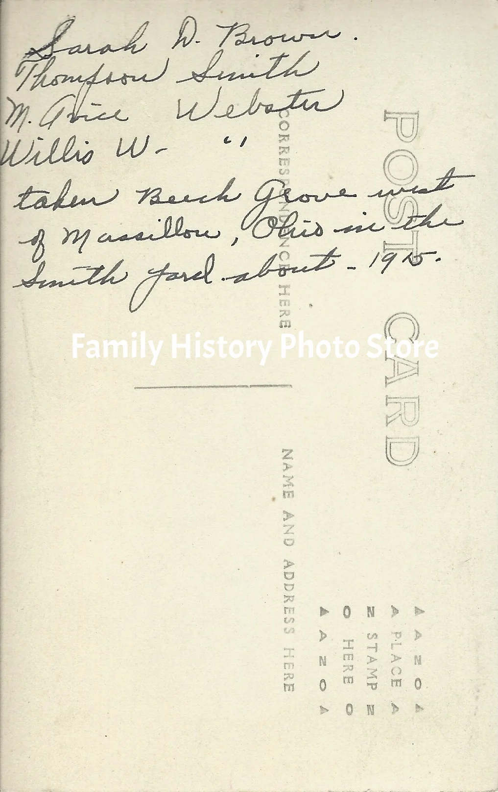 Mary Avice (Smith) Webster