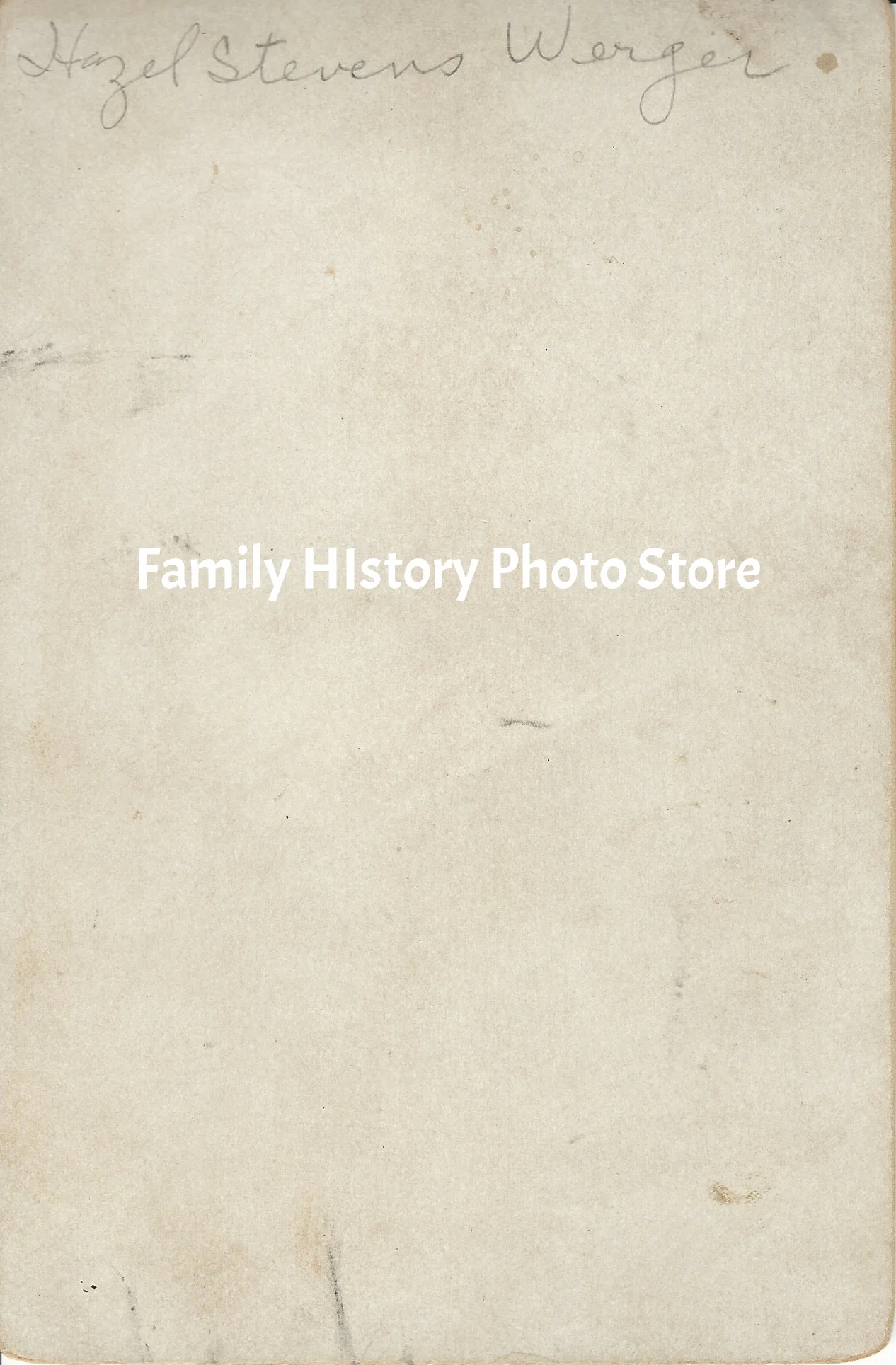 Hazel M (Stevens) Werger