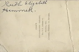 Ruth Elizabeth (Hammett) Gable