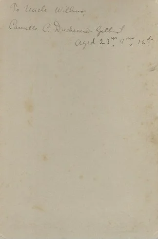 Camille Chesnie (Duchesne) Gilbert