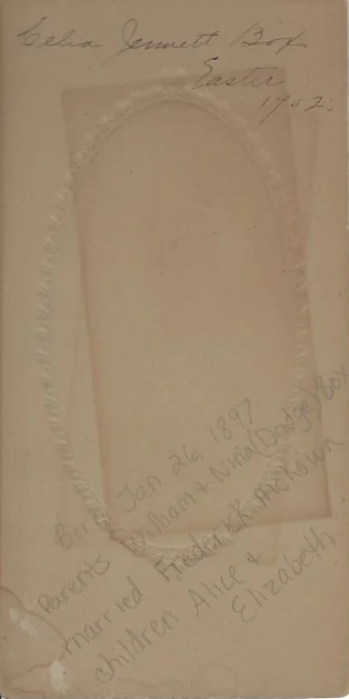 Celia Jennett (Box) (McKown) Powell