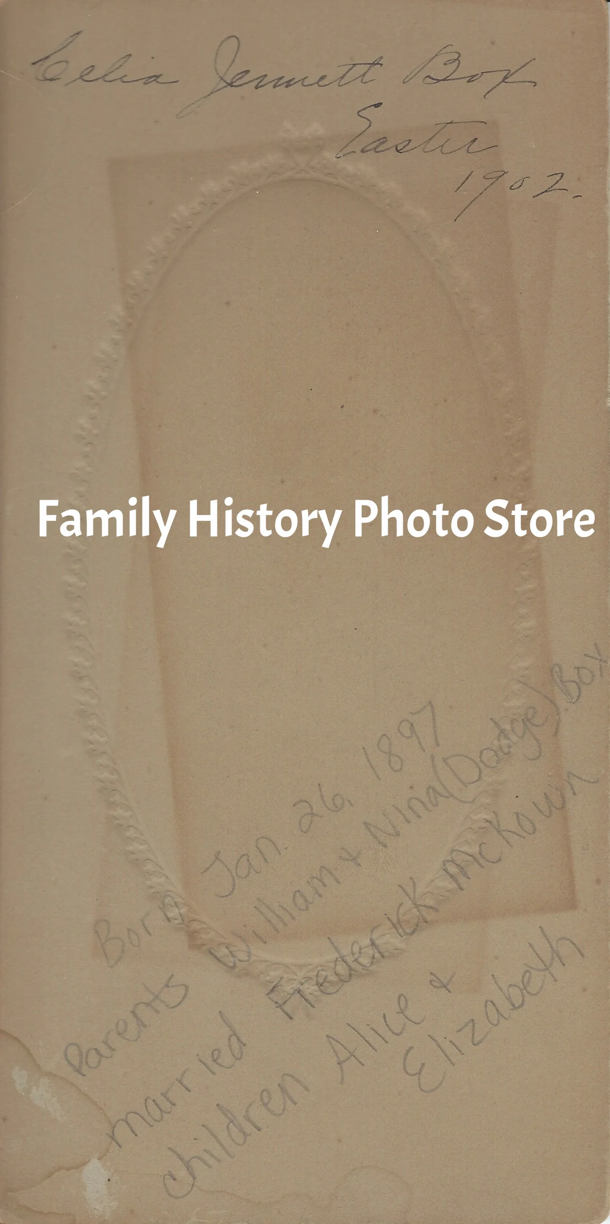 Celia Jennett (Box) (McKown) Powell