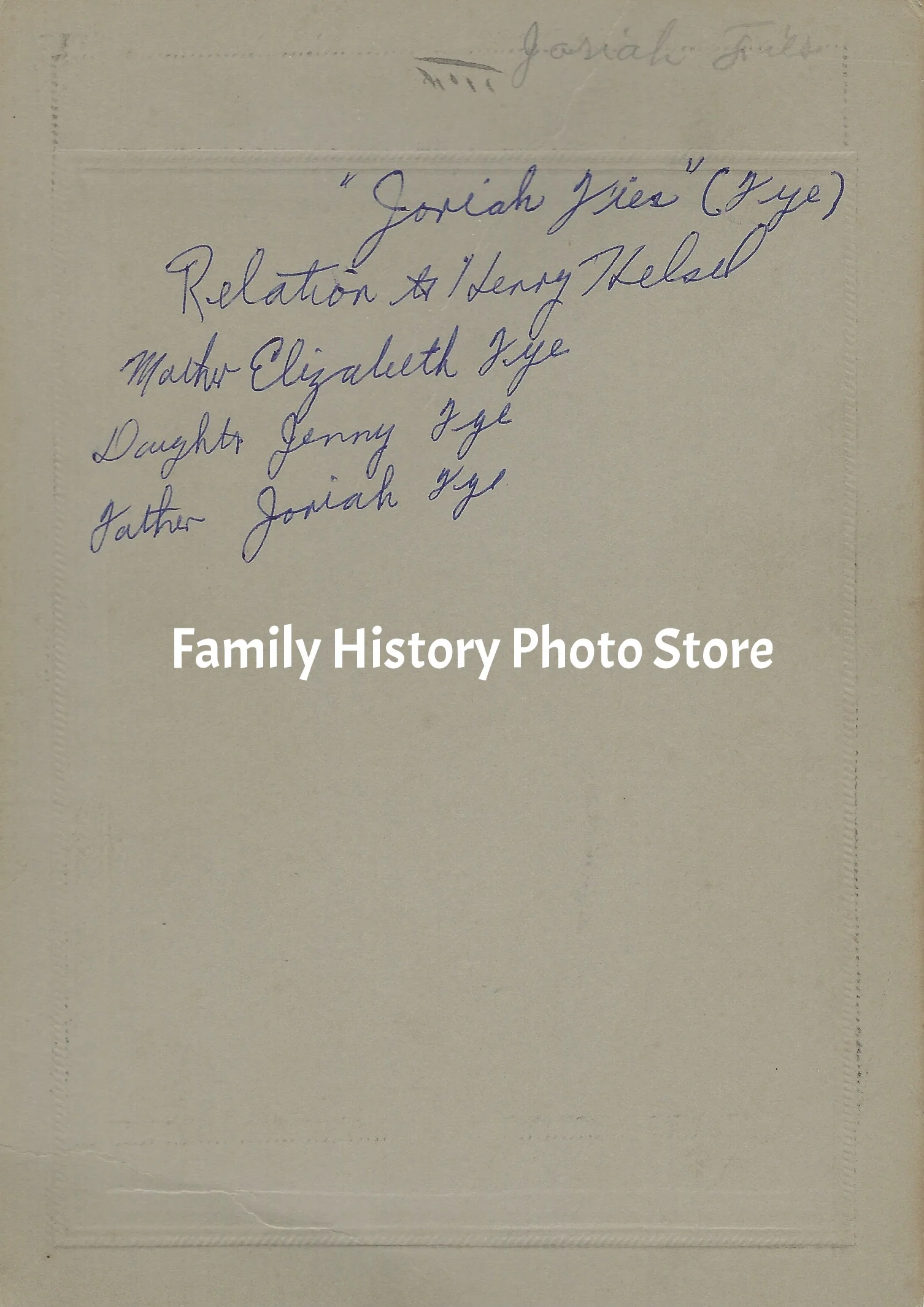 Elizabeth (King) Fye