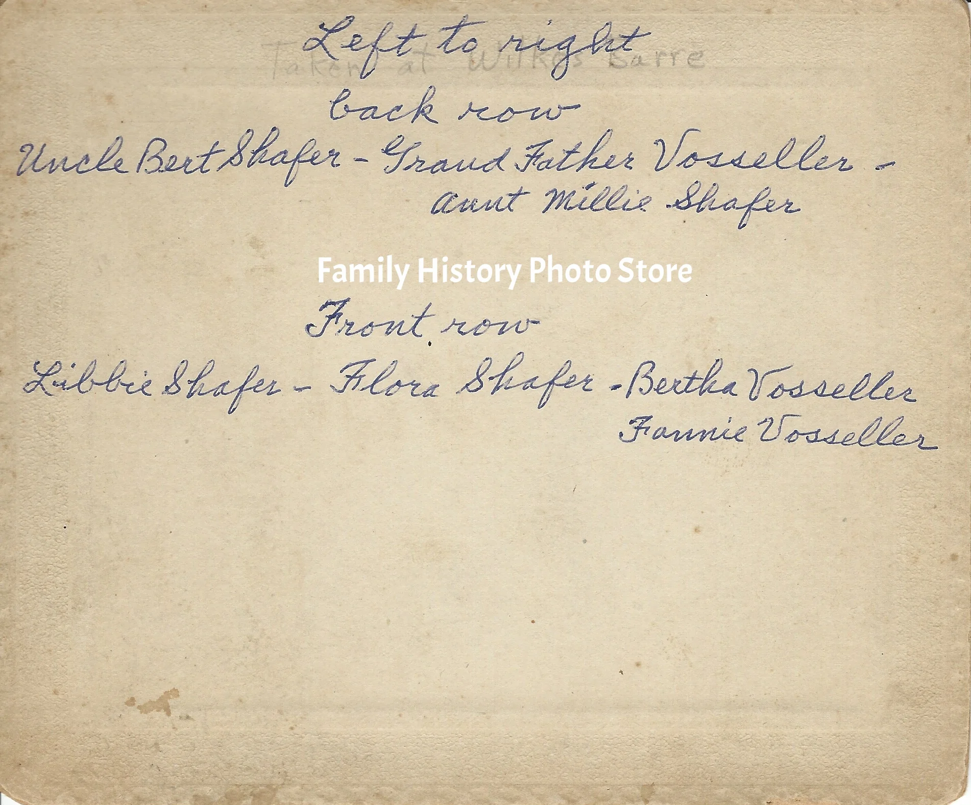 Bertha W (Vosseller) Exler