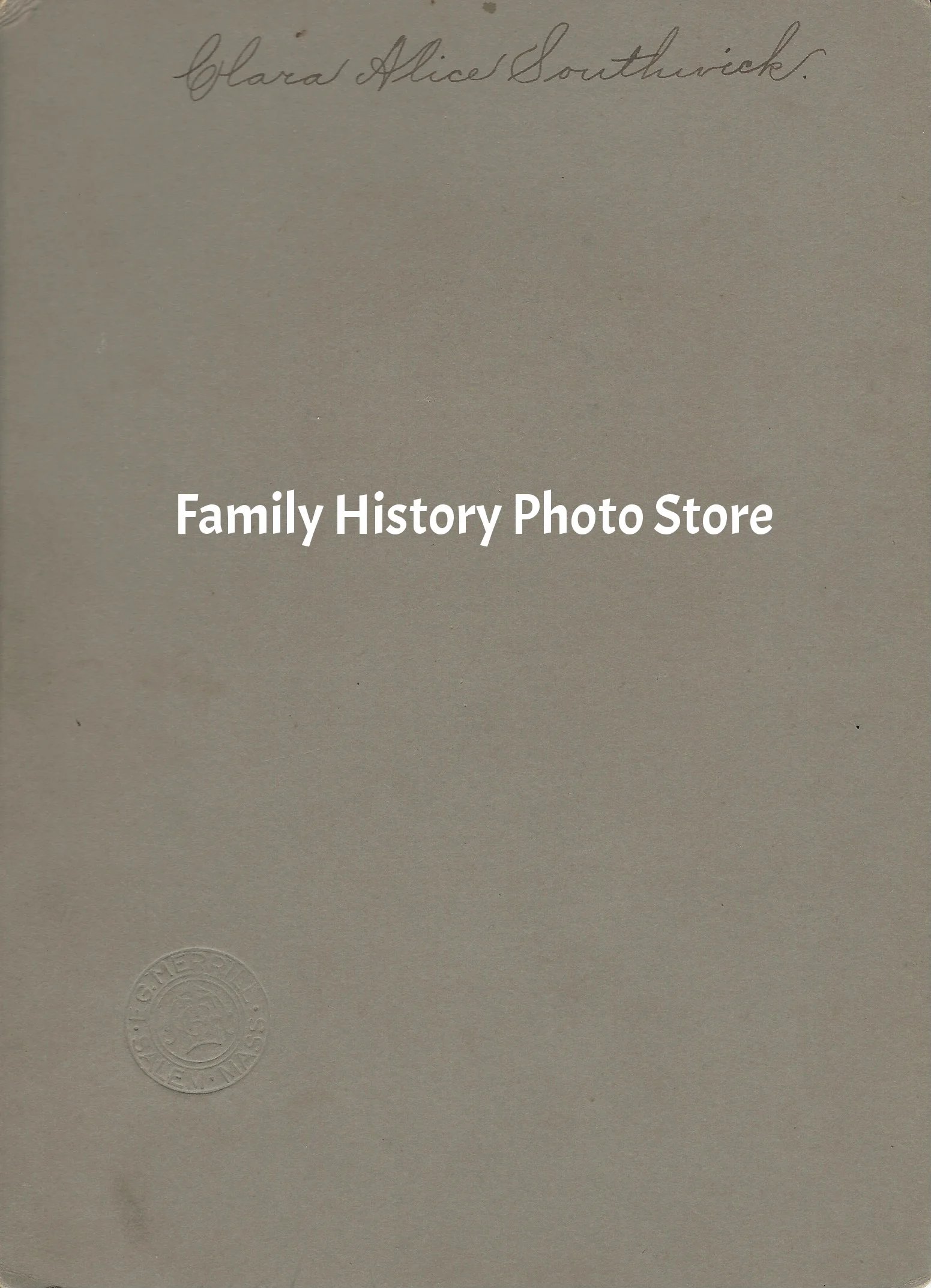 Clara Alice (Southwick) Bradstreet