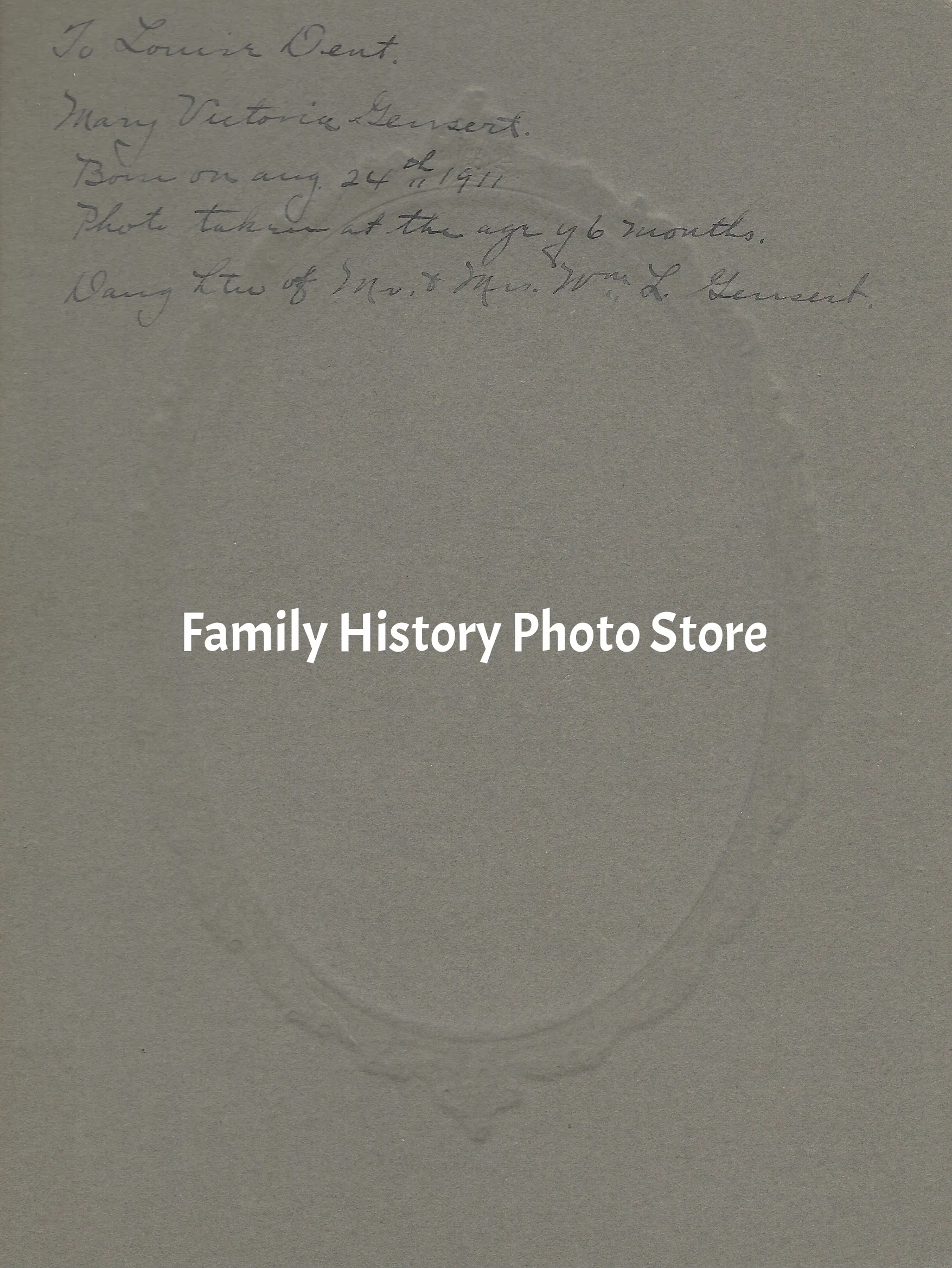 Mary Victoria Gensert