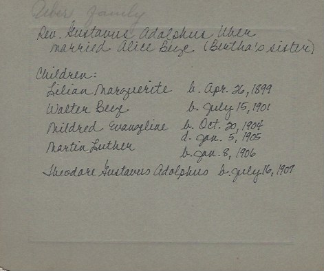 Alice Augusta (Beye) Uber