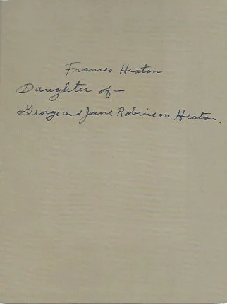 Isabelle Frances (Heaton) (Clark) Cowen