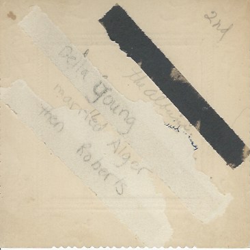 Della E (Young) (Alger) Roberts