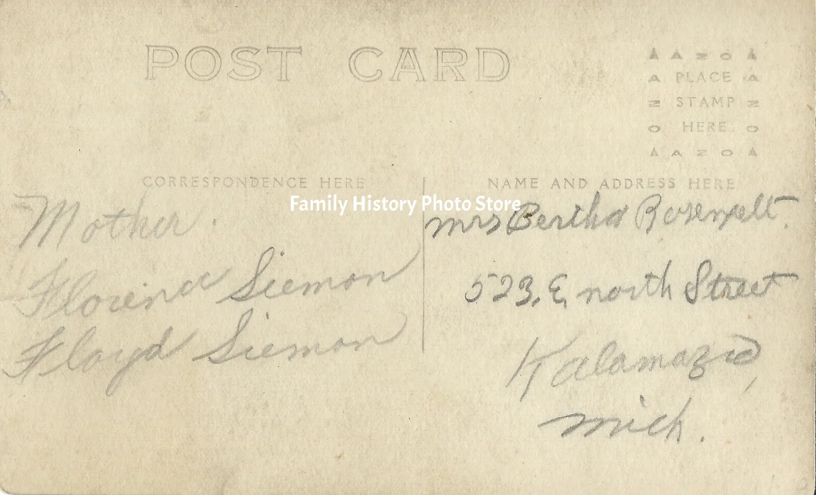 Florence Rennetta (Siemon) Hartline