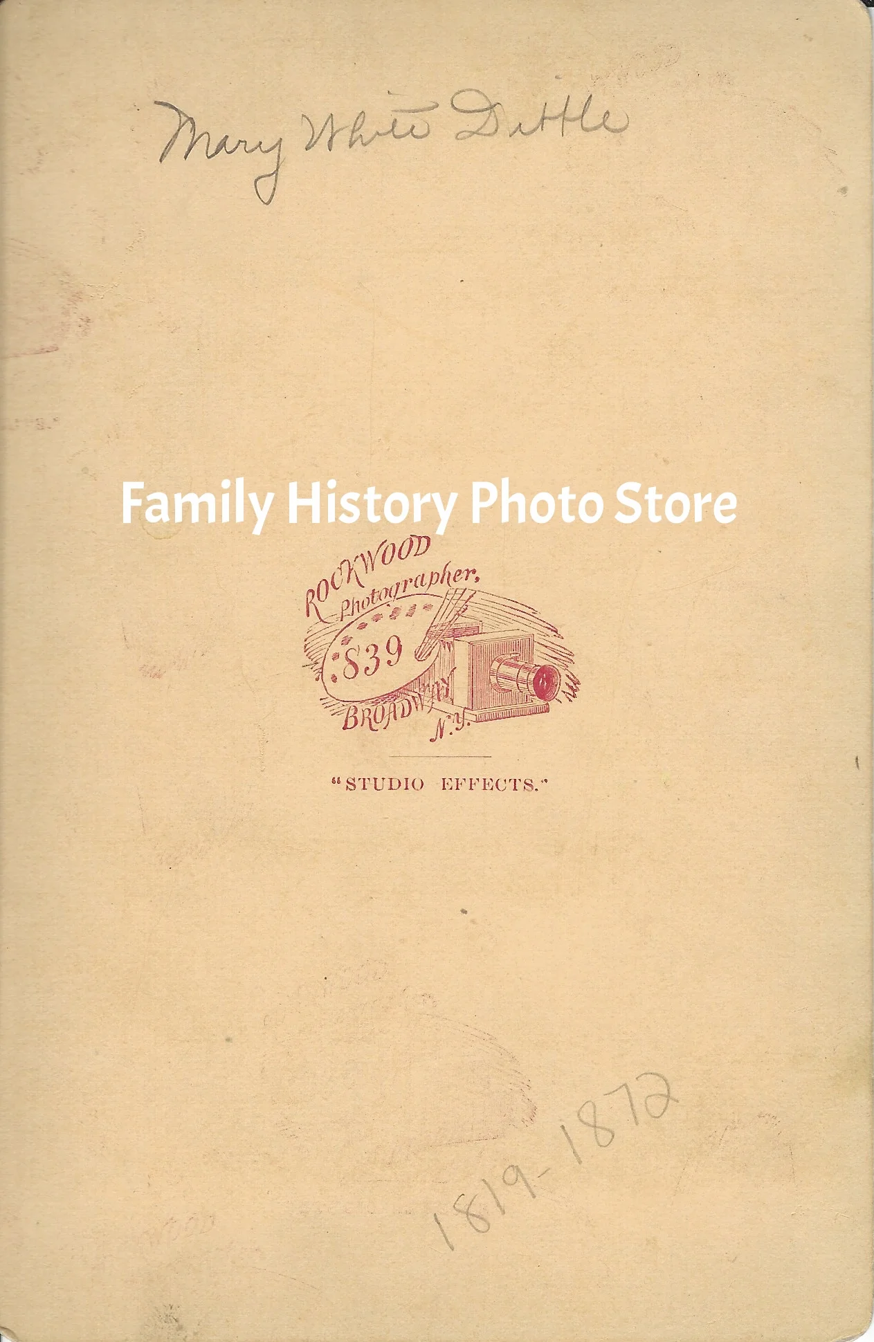 Mary White (Palmer) Dibble