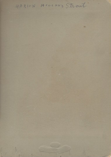 Marion Parker (Holland) Strout