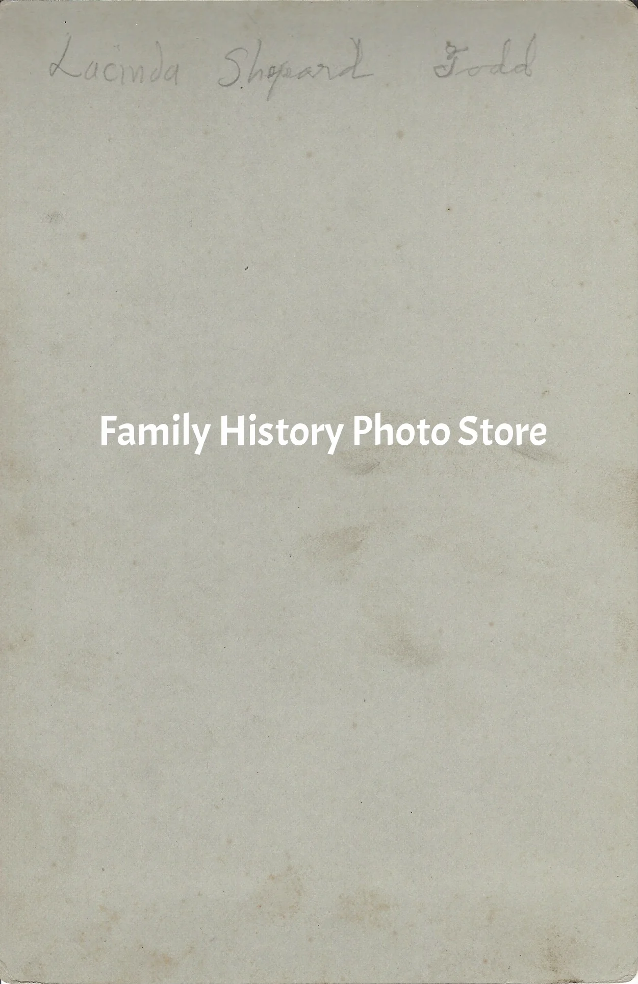 Lucinda A (Shepard) Todd