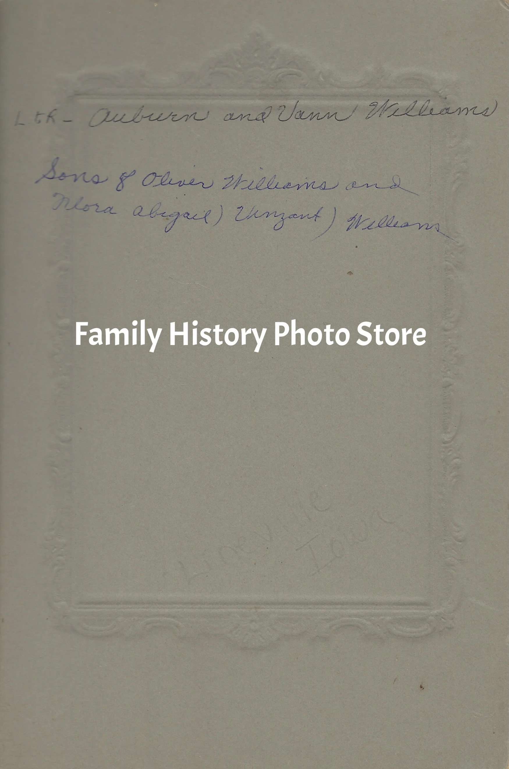 Everette Vann Chet Williams