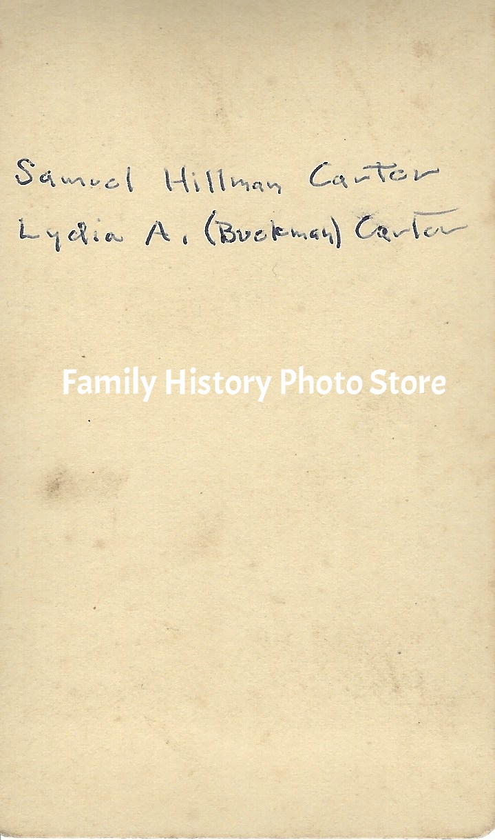 Lydia A (Buckman) Carter