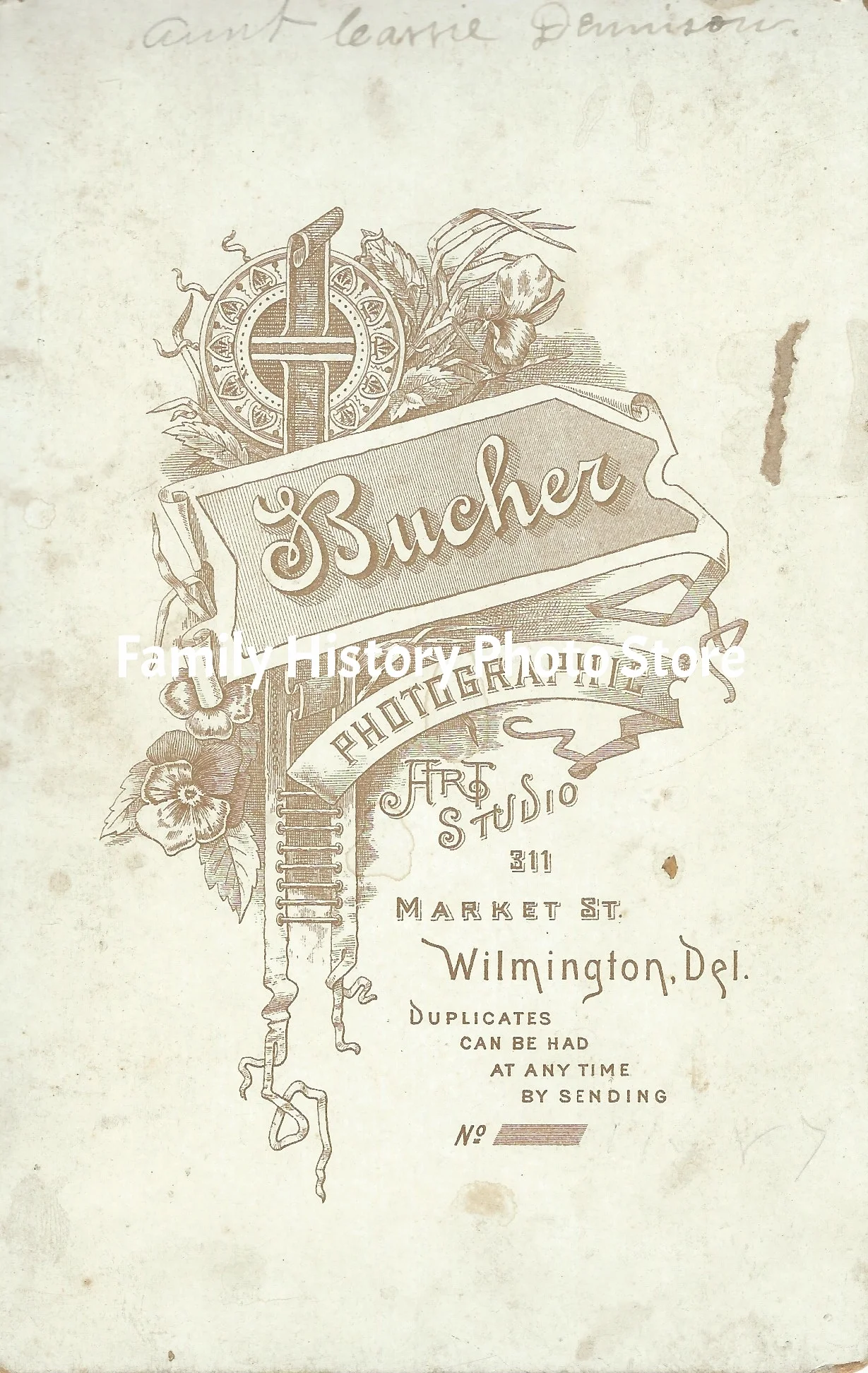 Caroline B 'Carrie' (Hartenstine) Dennison