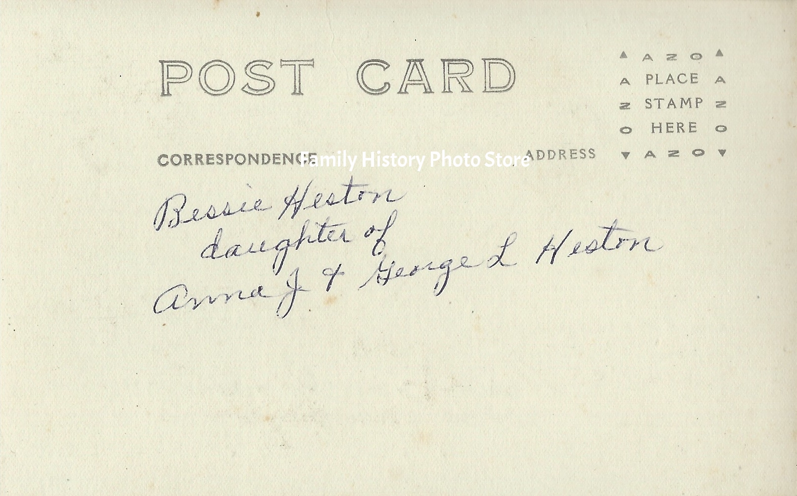 Bessie Florence (Heston) (Page) Wing