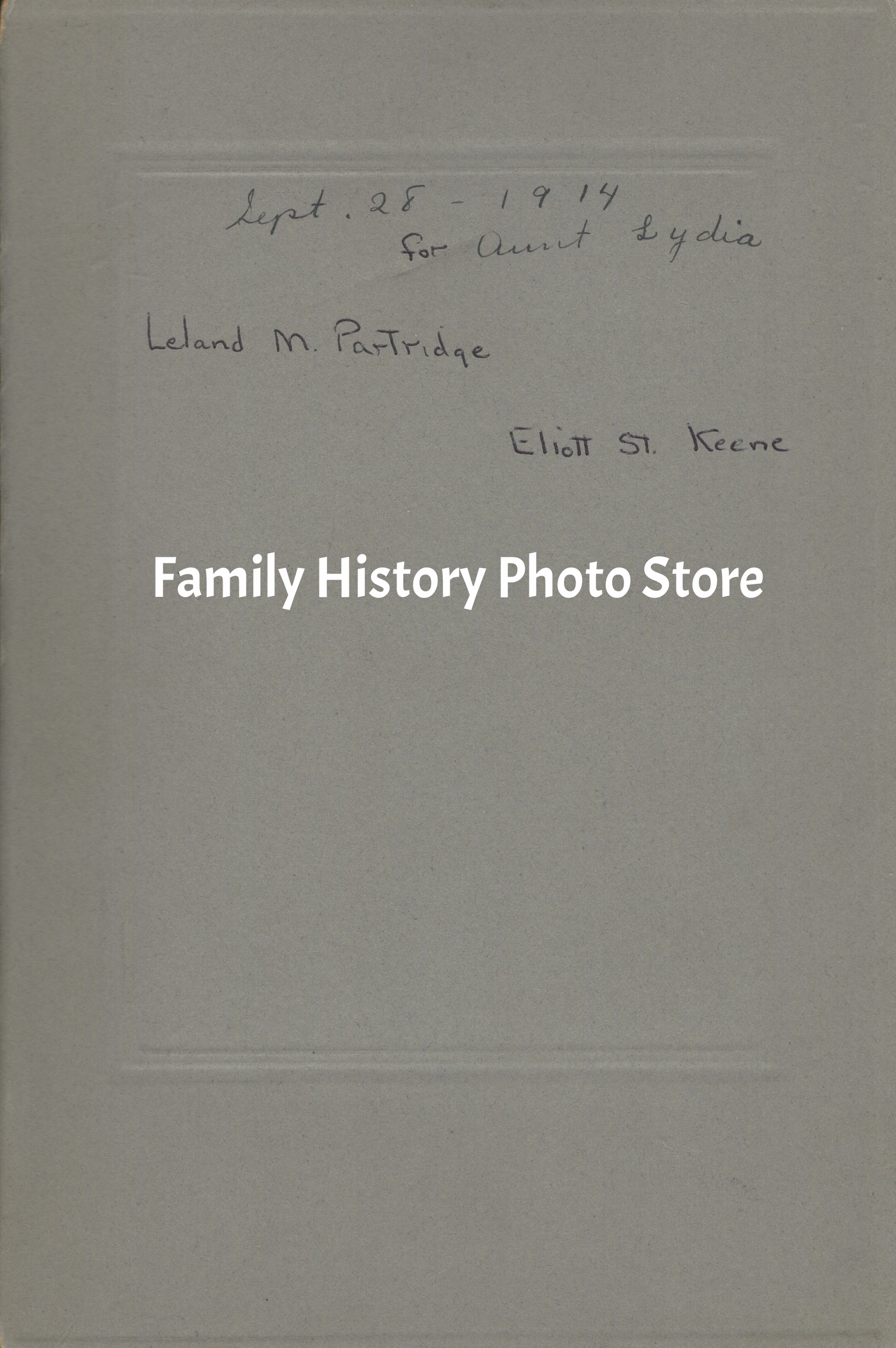 Leland Mendell Partridge