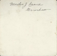 Martha Jones (Crane) Crowshaw