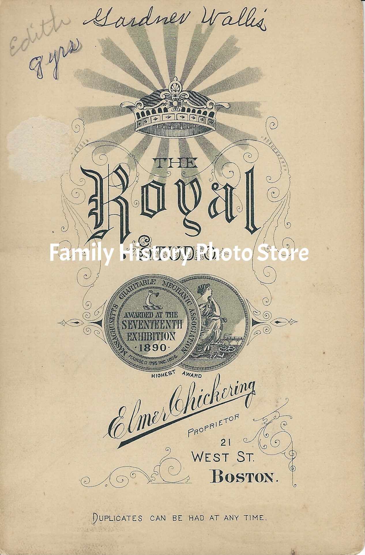 Edith Gardner (Wallis) Boden