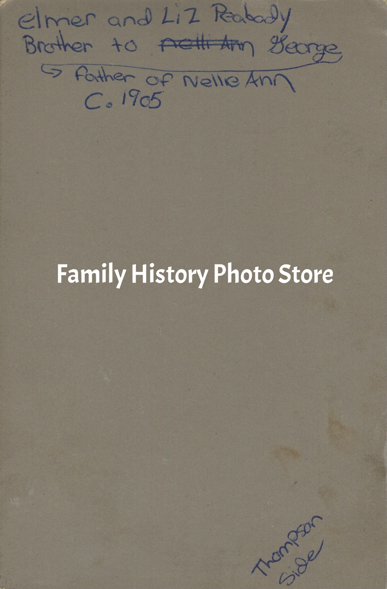 Mary Elizabeth 'Liz' (Thompson) Peabody