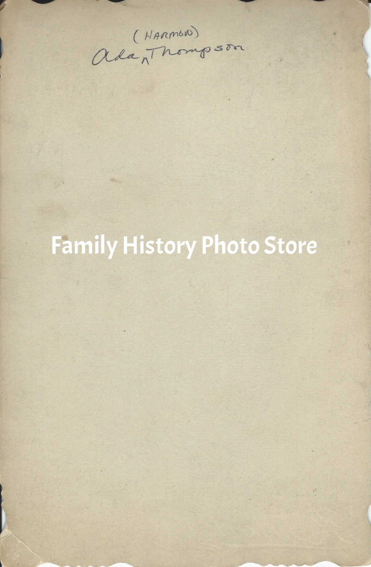 Ada Louisa (Harmon) Thompson