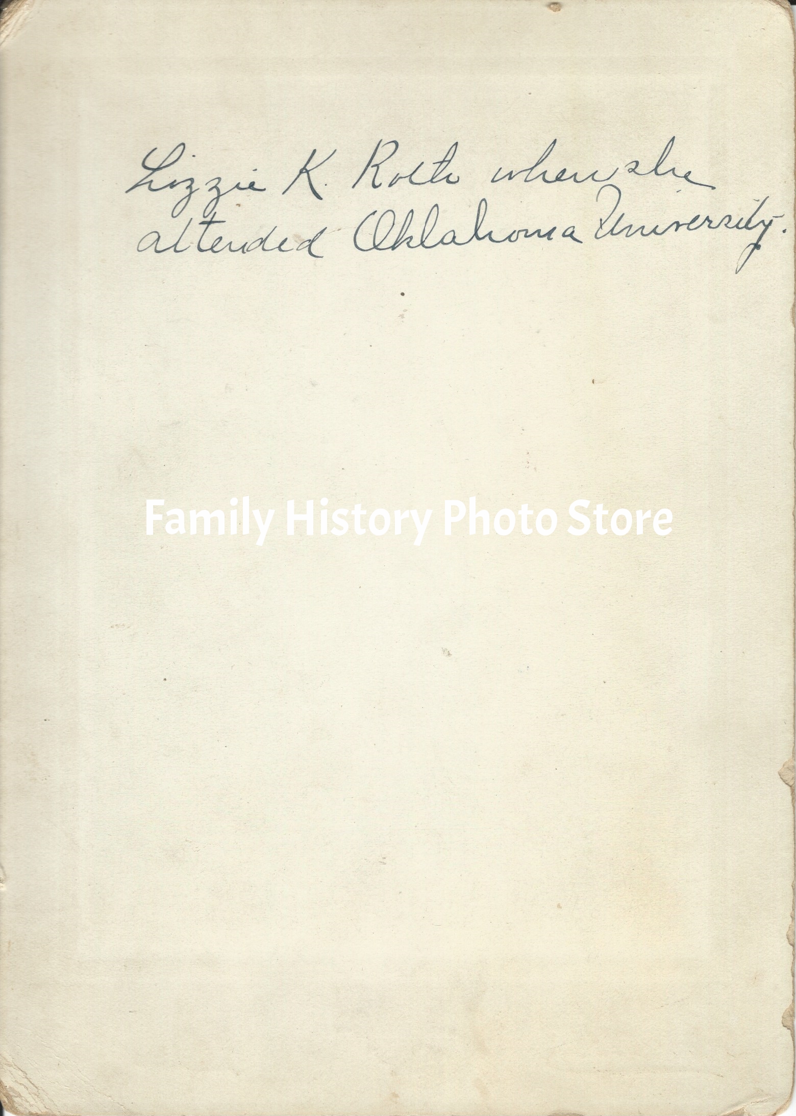 Lizzie (Roth) Landis