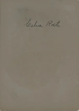 Cecelia 'Celia' (Geissinger) Roth