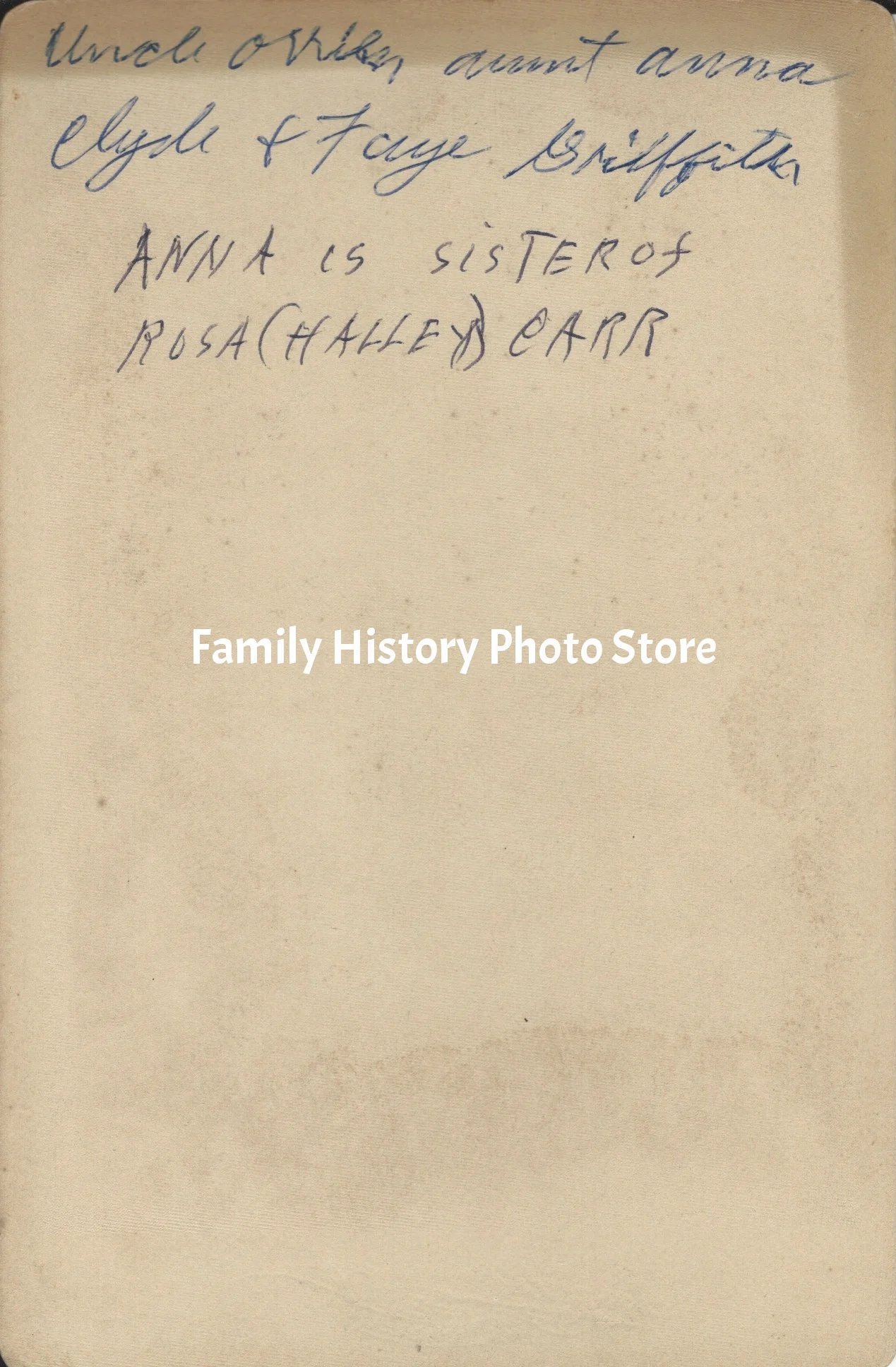 Anna Sarepta (Halley) Griffith