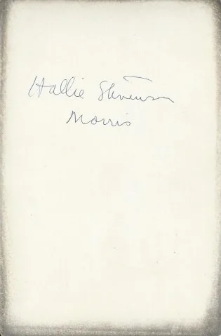 Hallie (Stevenson) Morris