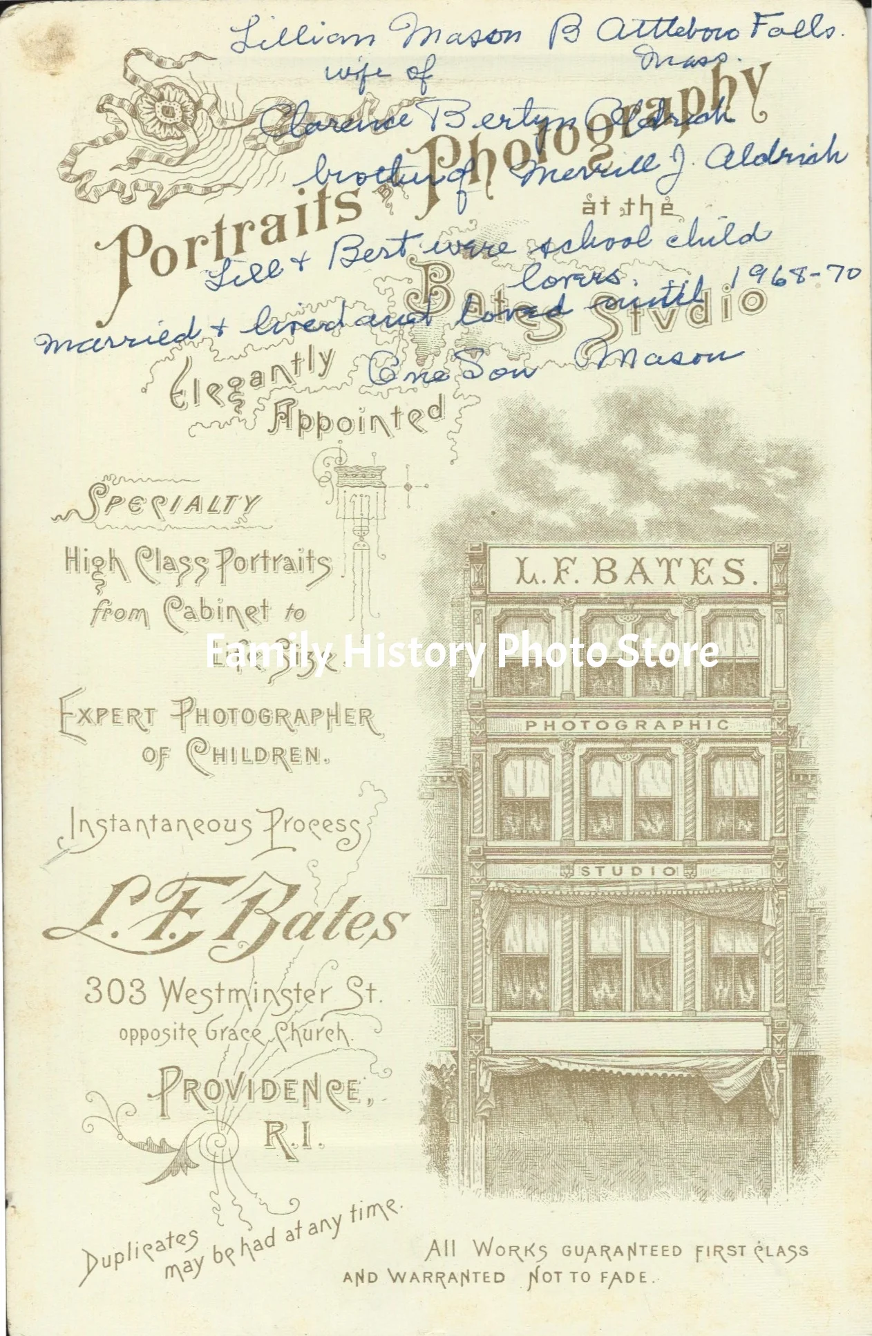 Lillian Eliza (Mason) Aldrich