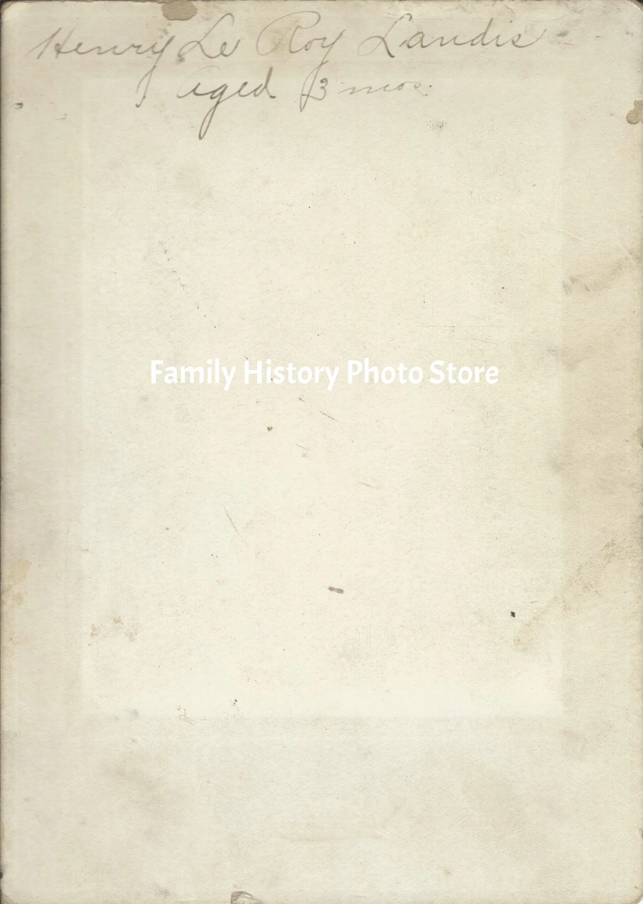 Henry Leroy Landis