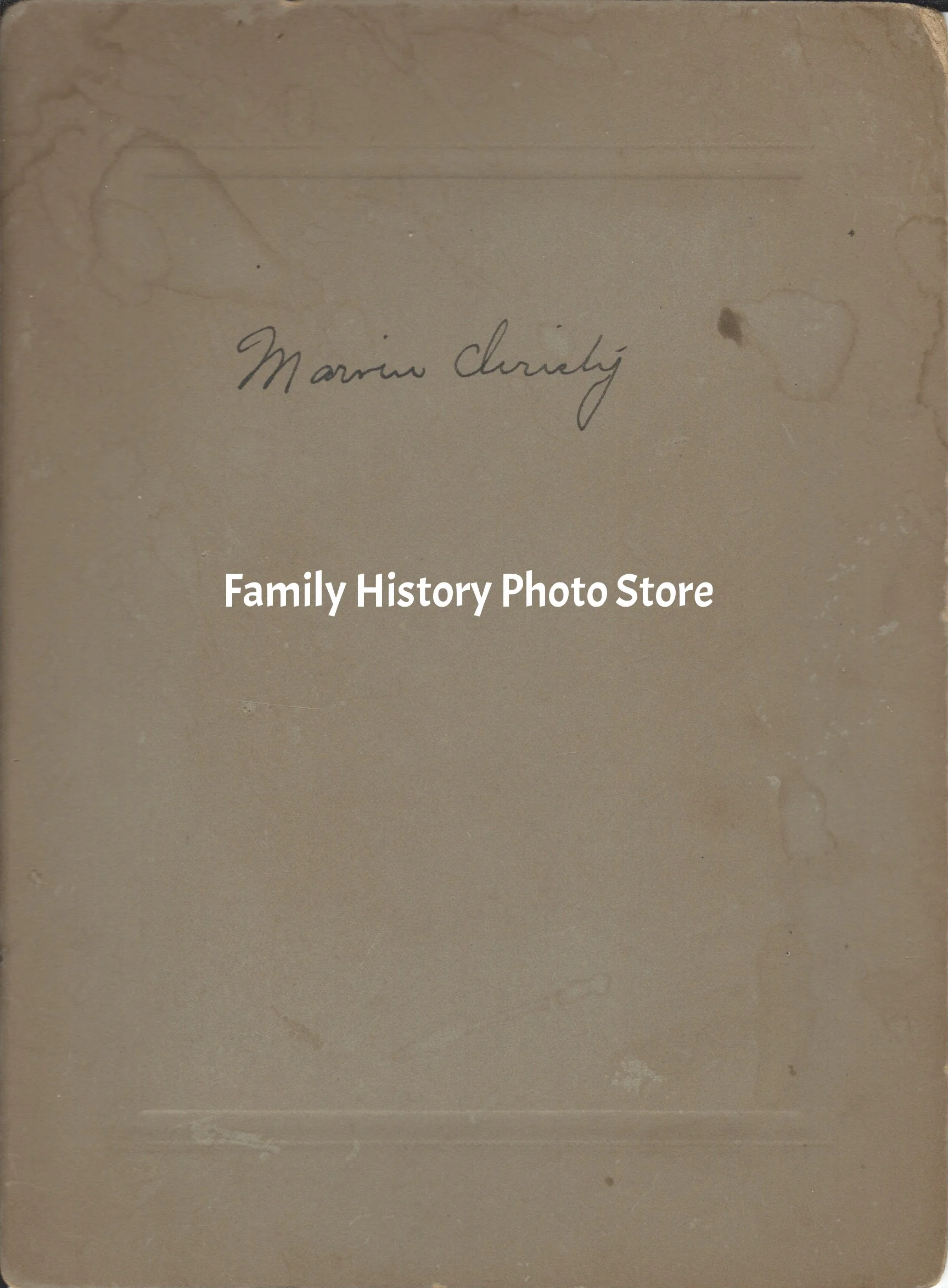 Marvin Churchill Christy