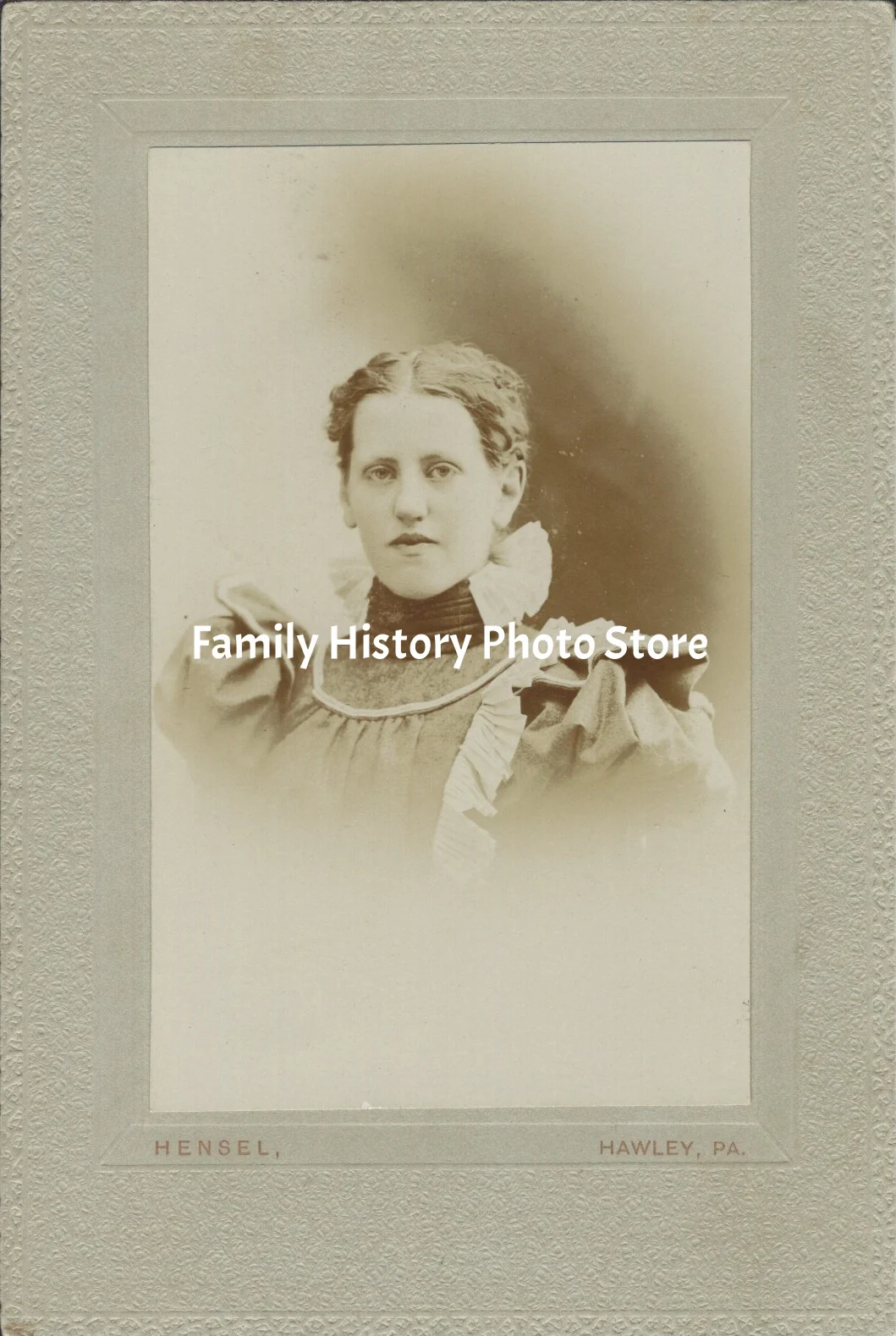 Jane Ida 'Jennie' (Decker) Evans