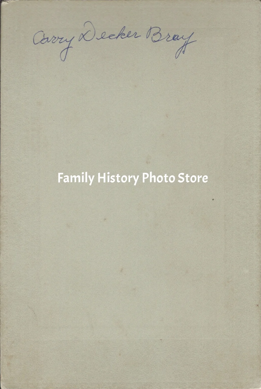 Carry Belle (Decker) Brey