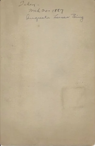 Augusta M (Lucas) Bing