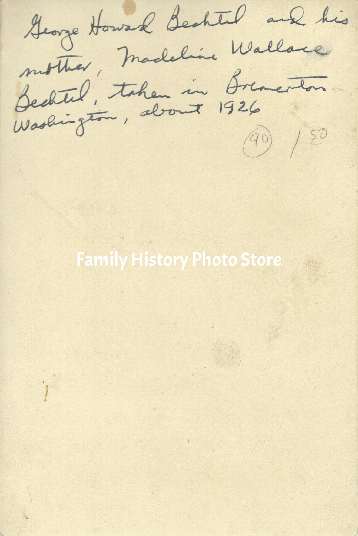 Madeline Wallace (Howard) (Raeuber) Bechtel