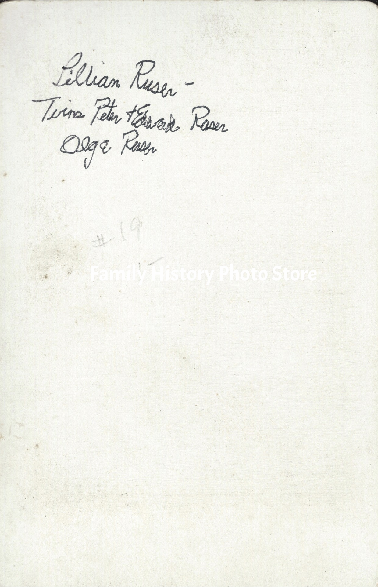 William Edgar (Edward) Ruser