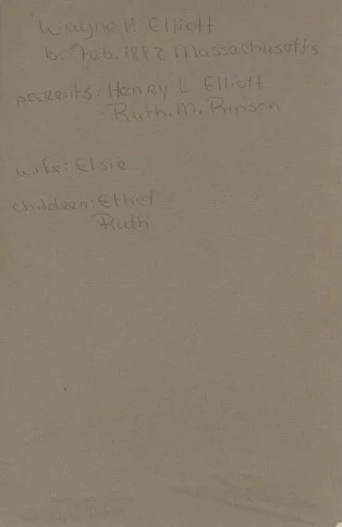 Wayne Valentine Elliott