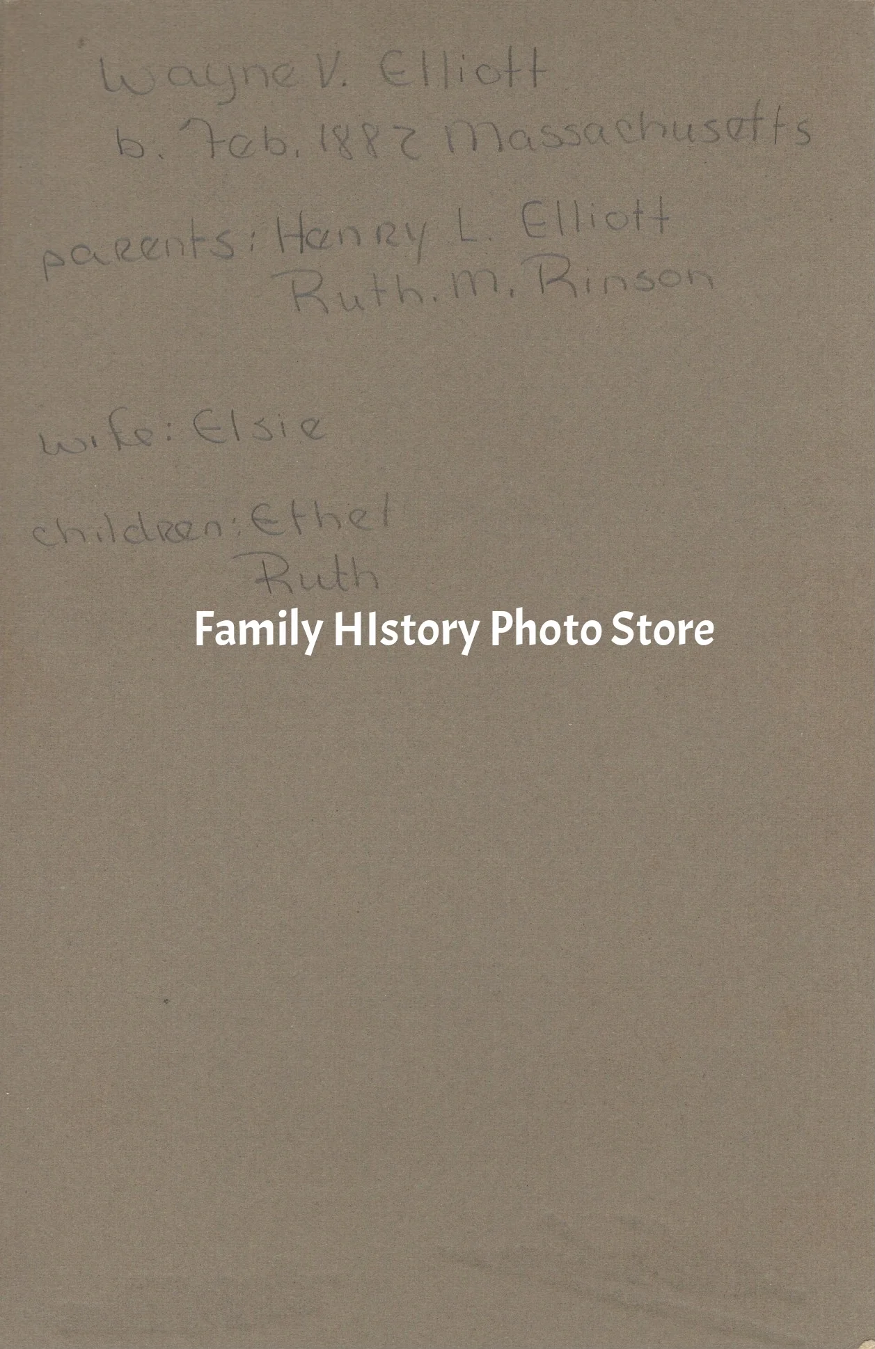 Wayne Valentine Elliott