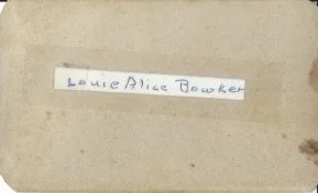 Louie Alice (Bowker) Ensign