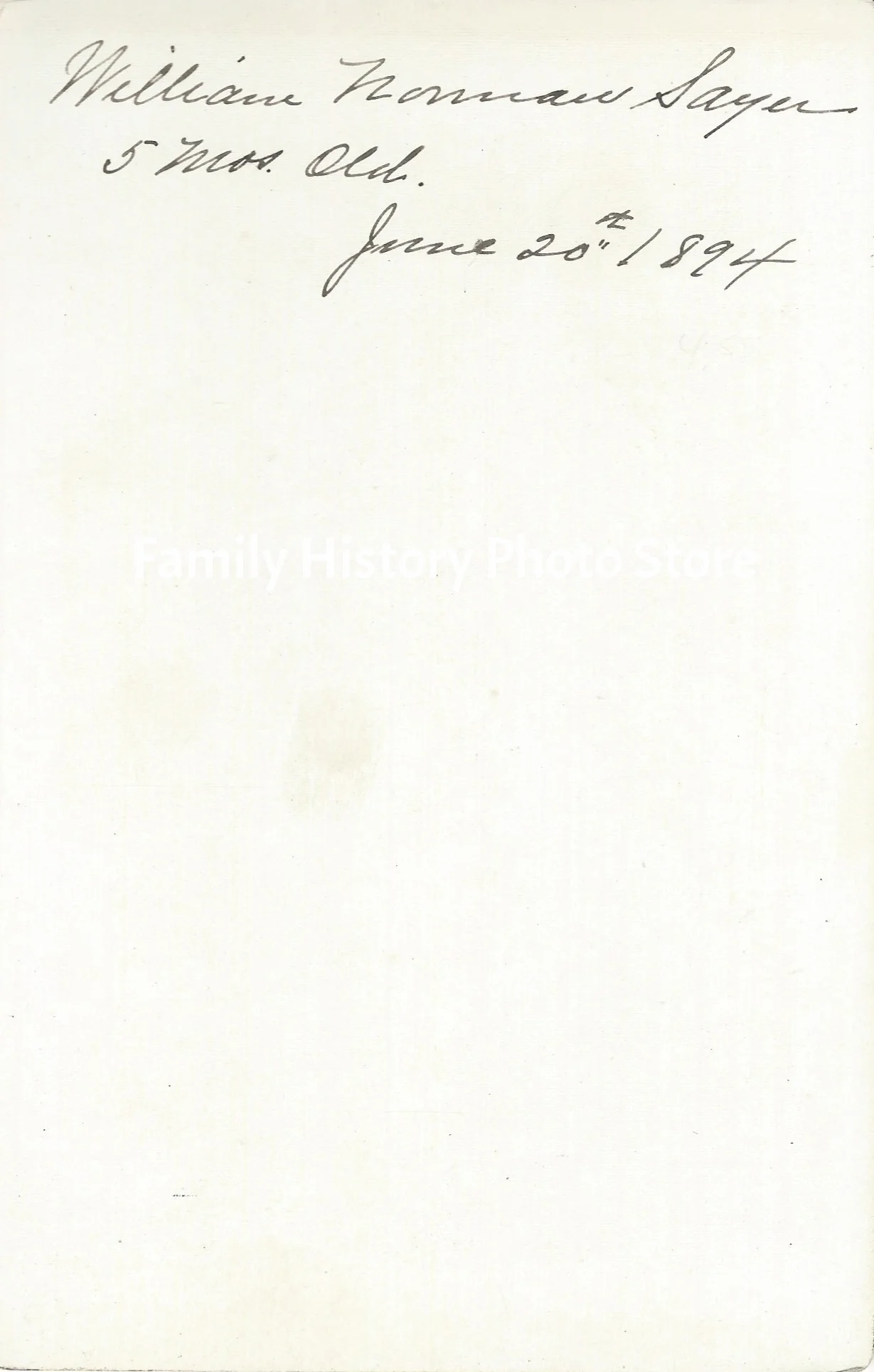 Sarah (Norman) Sayer