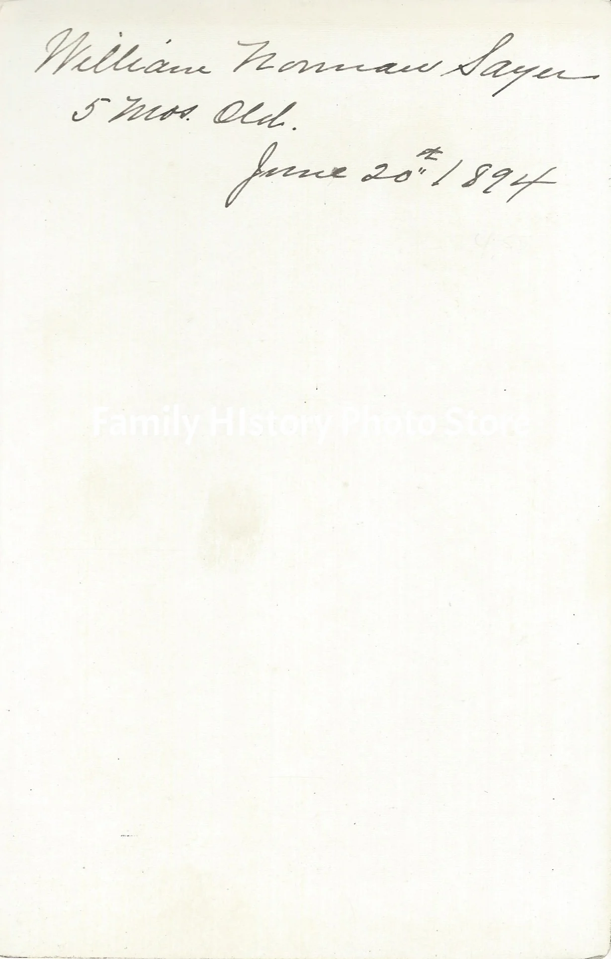 William Norman Sayer