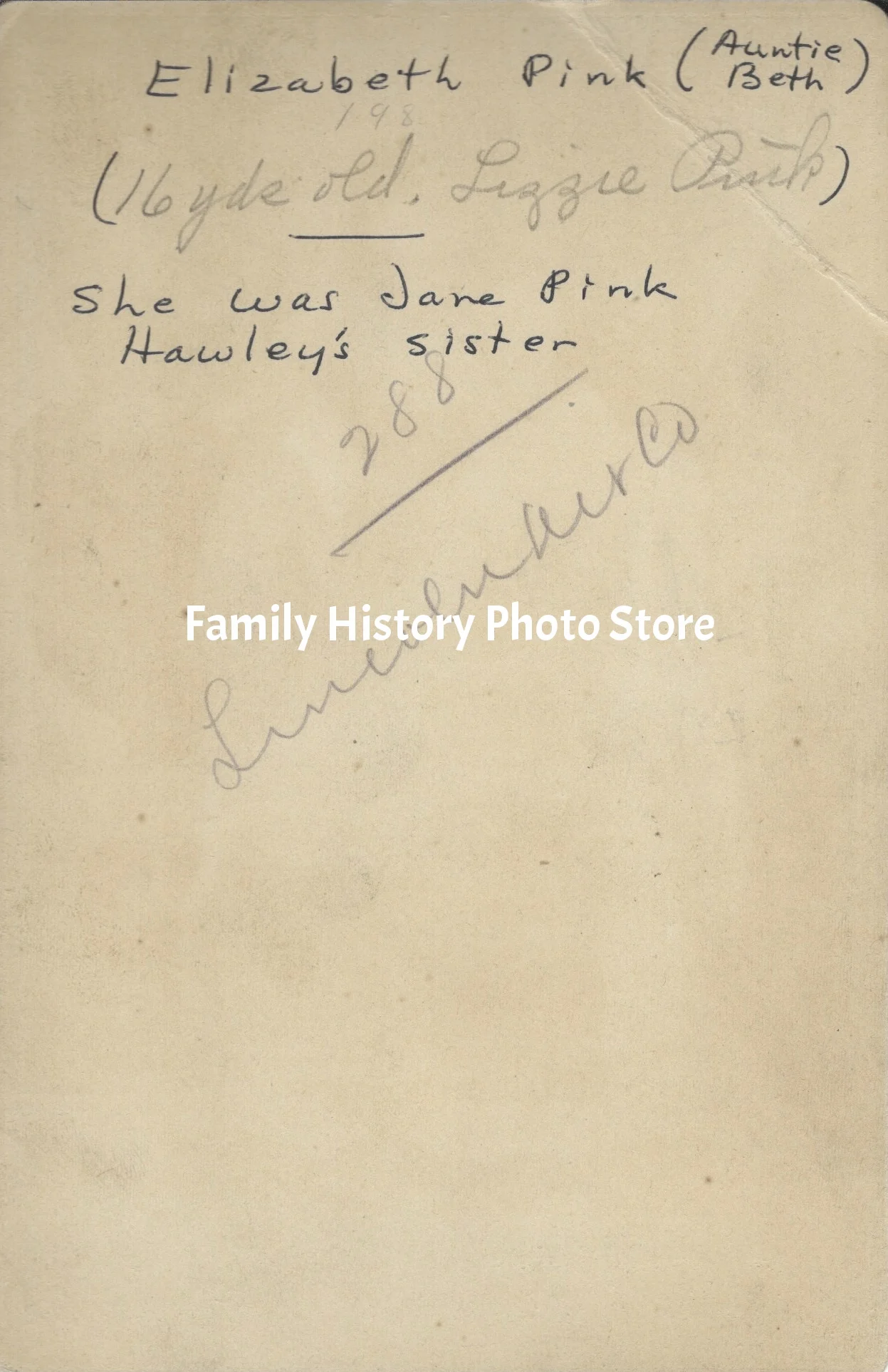 Elizabeth 'Beth' (Pink) Sanders