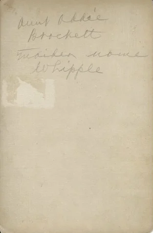 Addie M (Whipple) Brockett