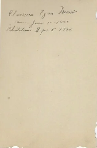 Clarence Ezra Morris