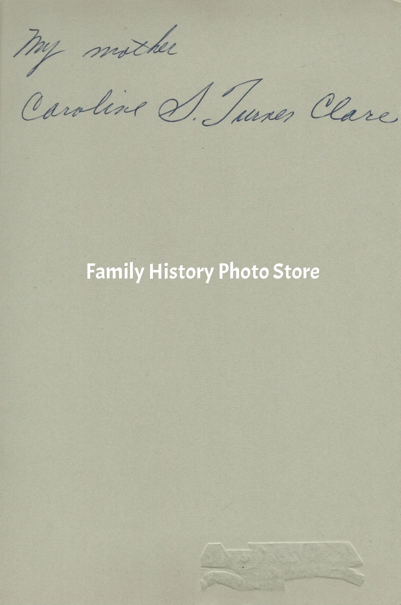 Caroline S (Turner) Clare