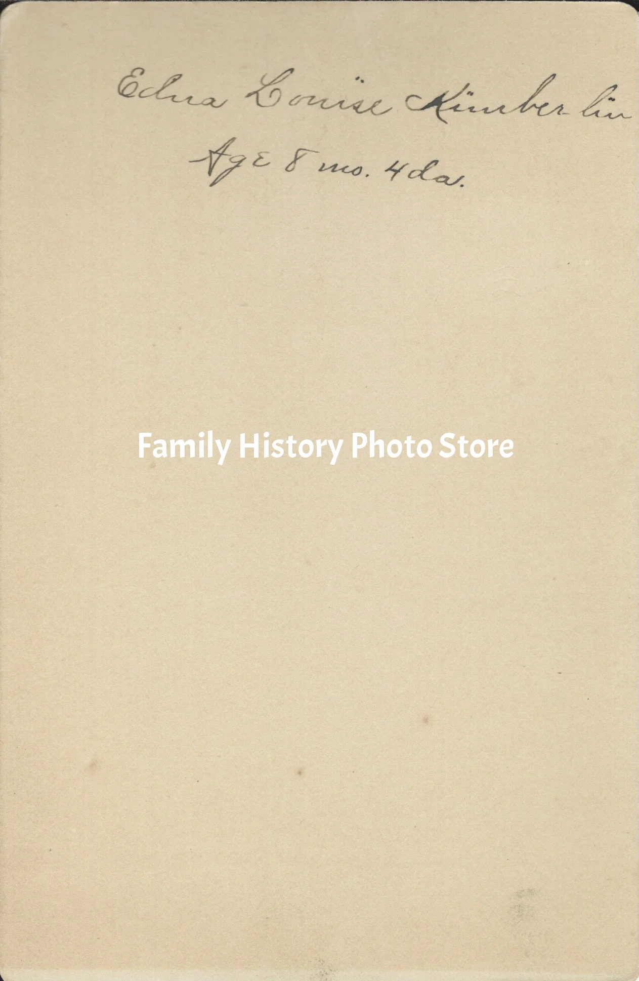 Edna (Kimberlin) Stouffer