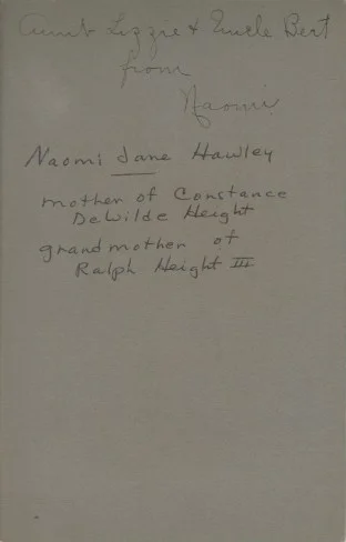 Naomi Jane (Hawley) DeWilde